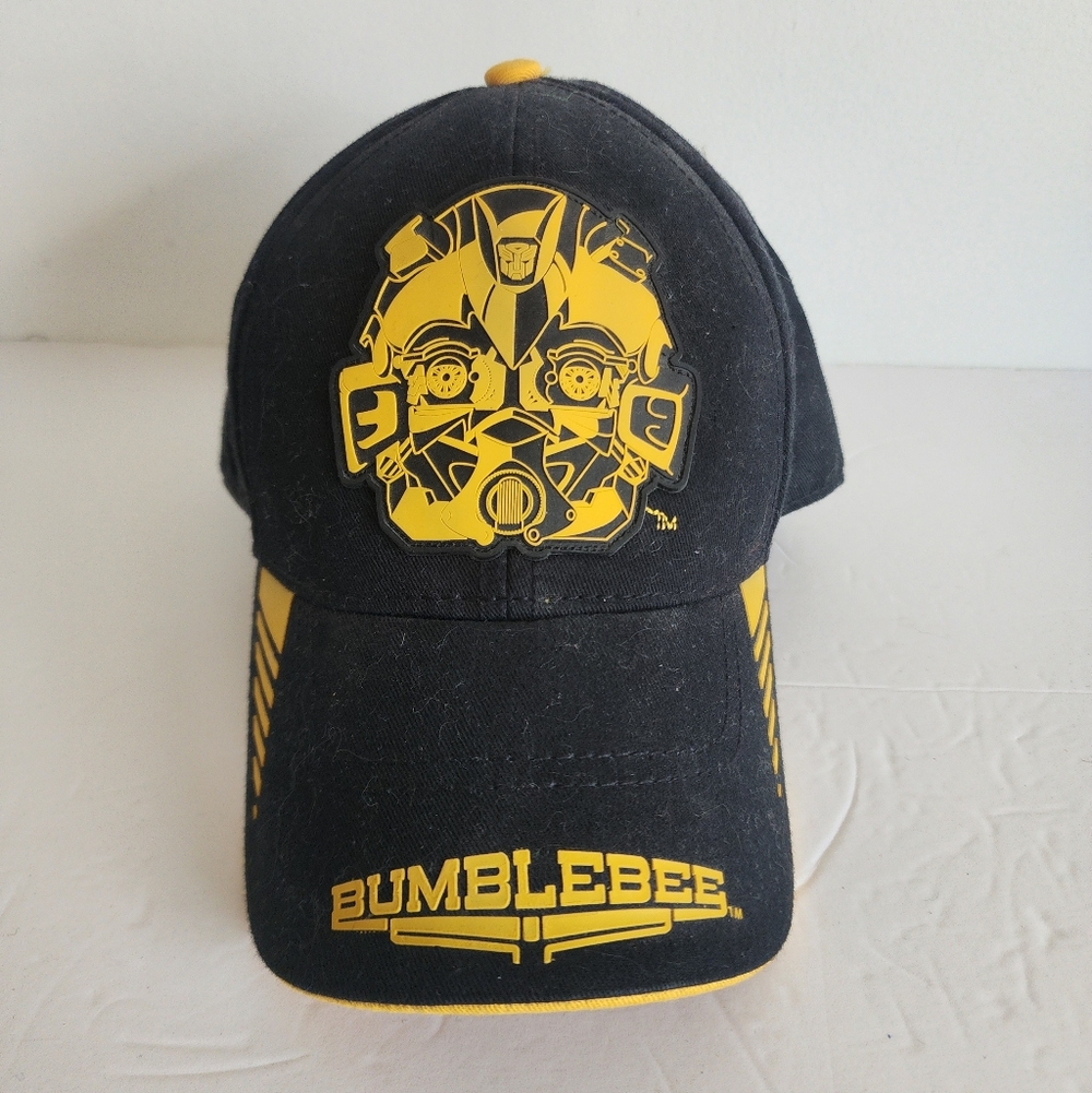 Black and Yellow Transformers Cap
